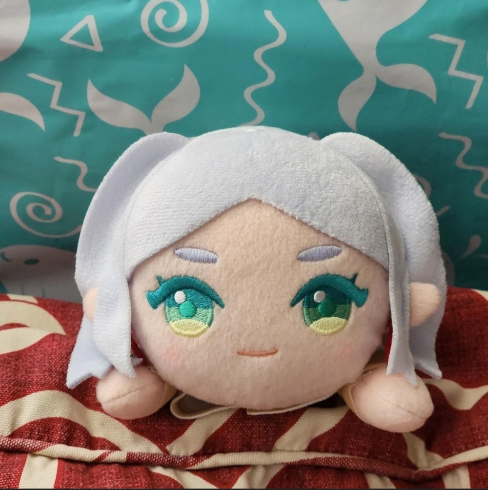 Frieren Beyond Journey’s End Frieren Nesoberi Plush Round One Taito Miniso